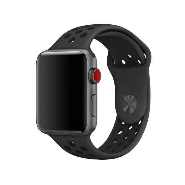 ساعة رياضية سوداء